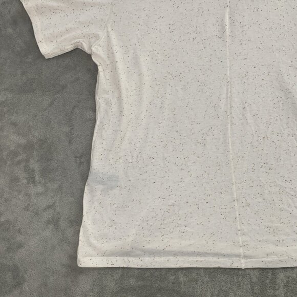 Rag & Bone Shirt Men’s XL Ivory Classic Nep Jersey Crew-Neck Short Sleeve Tee - Picture 9 of 10